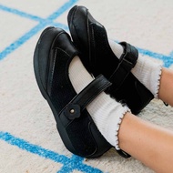 Kreva Girls Mary Jane Shoes in Black | Timeless Premium Girls' School Shoes