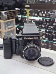 Mamiya M645 Super + Prism Finder + 快速過片手把 + CARL ZEISS DISTAGON 60MM F5.6 全正常