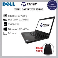Dell Latitude 5480 i5-7200U 8GB DDR4 RAM 256GB SSD Win 10 Pro Laptop (Refurbished)