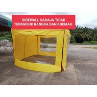 SIDEWALL / KAIN TEPI KHEMAH NIAGA NYLON 4 IN 1 10X10