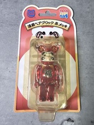 Bearbrick Be@rbrick 電鍍 紅達摩 福字
