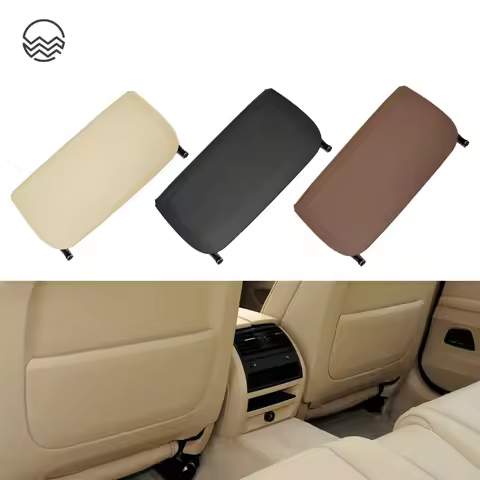 For BMW Car Interior Seat Leather Backrest Storage Panel Cover Seat Back Trim Panel 5 7 GT Series F1