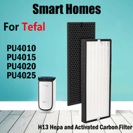 สำหรับ PU4010 Tefal/PU4015/PU4020/PU4025แทนที่เข้ากันได้ HEPA และตัวกรองคาร์บอน Tefal XD6070และ XD60