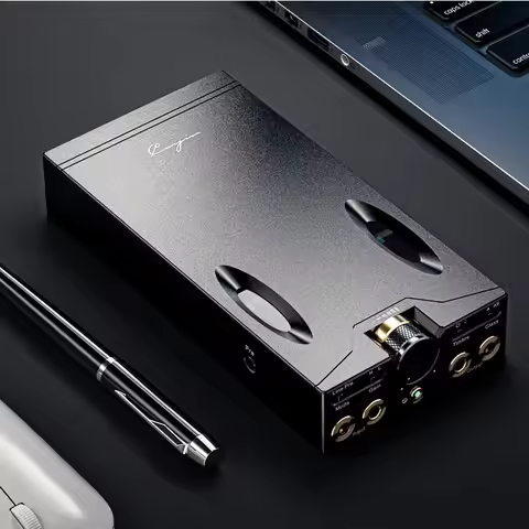 Cayin C9 Balanced Tube Portable Headphone Amplifier Class A and AB Selection Support 3.5mm SE 4.4mm 