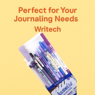 Writech Journaling Kit – 9 Gel Ink Pens with Pouch for Bullet Journals & Notes