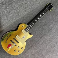 Gibson Custom Mike Ness 1976 Les Paul Deluxe P90 Pickups Electric Guitar Aged Gold