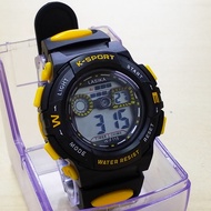 LASIKA Jam Tangan Kanak-kanak Tahan Air 30 Meter Jam Tangan Sukan Digital LED W-F115