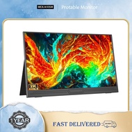 Mekanism Portable Monitor 14'' 15.6 inch 2K QHD Portable Monitor for laptop IPS Touchscreen,XBOX PS5