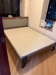 雙人床架