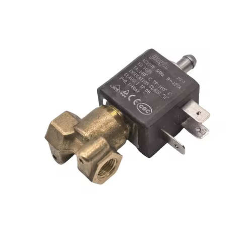 JIAYIN JYZ-3 N/C Brass Electric Solenoid Valve 2/3 Way AC 220V G1/8' High Pressure for Coffee Maker 