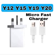 Vivo Y01 Y1S Y10 Y11 Y12 Y15 Y17 Y19 Y20 V7 V9 V11 VIVO Qualcomm 3.0 Fast Charger Quick Charger Micr