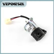 1x Stop Solenoid 12v 052600-4151 16271-60012 For Kubota Denso KX41H BX2200D BX23D 0526004151 1627160
