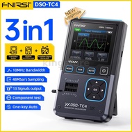 FNIRSI DSO-TC4 3-in-1 Oscilloscope Signal Generator Transistor Tester 48MSa/s 10MHz Bandwidth Portab