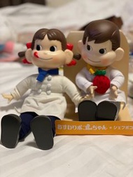 PEKO 牛奶仔 牛奶妹 公仔一對