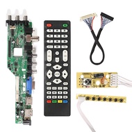 PHDN Universal Scaler Kit 3663 TV Controller Driver Board Digital Signal DVB-C DVB-T2 DVB-T Universa