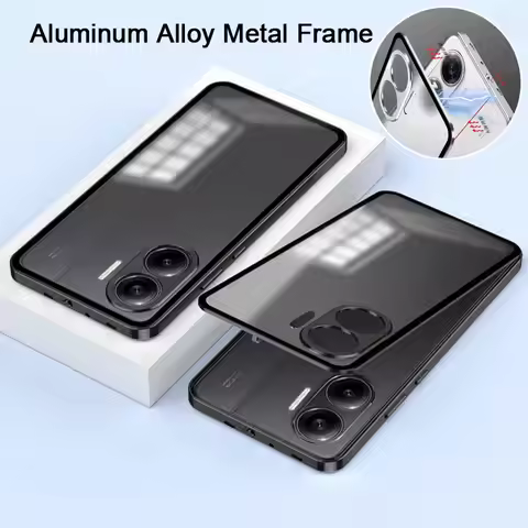 Case for POCO F7 Shockproof Metal Aluminium Alloy Frame Hard Bumper Cover for POCO F7Ultra F7Pro Fun