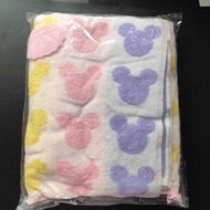 迪士尼 - 東京迪士尼 Disney 米奇剪影 浴巾 [平行進口]