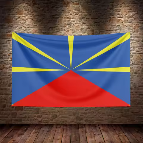 Reunion Island Flag For Decor