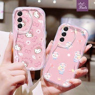 Cat Ribbon Kitty casing ph Odd Shape For Samsung Galaxy A34 A33 A32 A31 A30/S A24 A23 A22 A21S A50/S