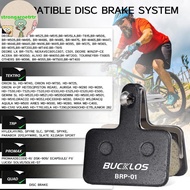 Strongaroetrtr Bike Brake Pad B01S MT200 Road Bike Brake Pad Lightweight Resin Disc Break Pads For B