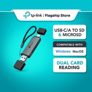 TP-Link UA430D 2-in-1 USB3.0 Type-C&A to SD MicroSD TF 3.0 Card Reader for PC Laptop