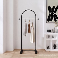 Bedroom Floor Corner Coat Rack Nordic Simple Entryway Clothes Rack Master Bedroom Space-Saving Cloth
