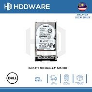 DELL 1.8TB 10K SAS 6GBPS 512e 2.5" HDD // RF9T8 // HUC101818CS4204 // 0B31878