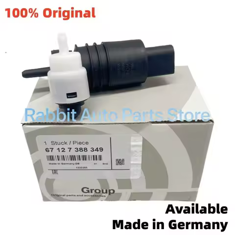 Original 67127388349 Windshield Washer Pump For BMW X1 X2 X3 X4 X5 2 Series F15 F39 F45 F46 F49 F85 