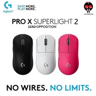 Logitech G PRO X SUPERLIGHT 2 LIGHTSPEED Wireless Gaming Mouse, Lightweight, LIGHTFORCE Hybrid Switc