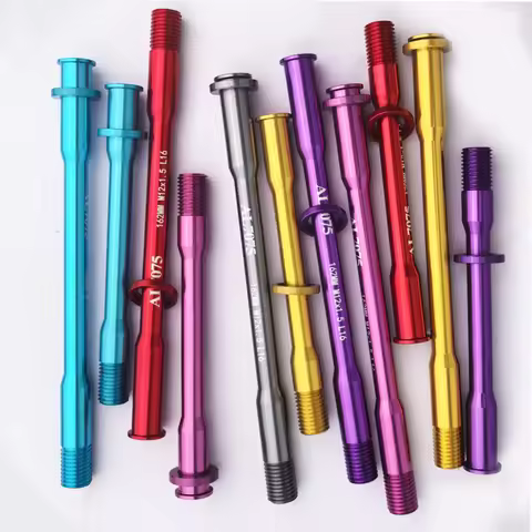 New AD350 300 500 RT380 RS360 RS450 Bicycle Detachable Thru-axles 12mm Threaded Through Shaft Boost