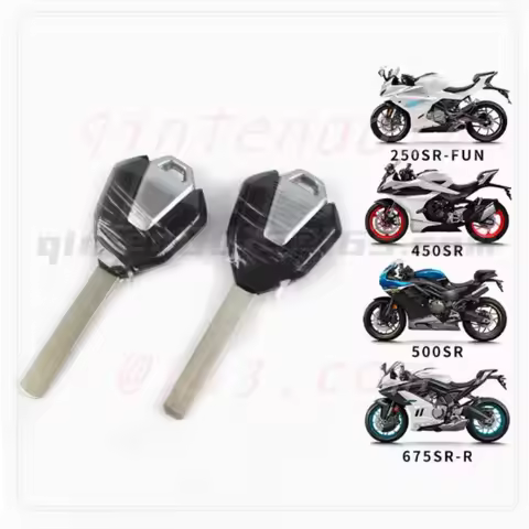 2pc for CFMOTO 250SR-FUN Key Blank 450SRS 500 675 700CLX800NK MT No Engraving Key