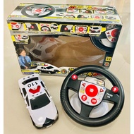 Remote Control car Steering wheel tomica police Inspection Line Bus Ambulance Toy with
