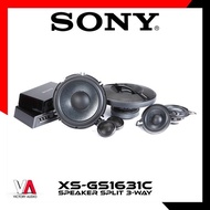 Speaker Split 3-Way Component System SONY NS-GS1631C 6.5 Inch Mid