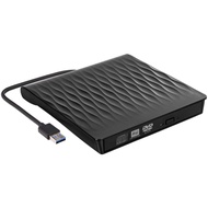 USCVIS External DVD Drive USB 3.0 External CD Drive CD/DVD +/-Rw Drive CD VCD ROM Portable Rewriter 