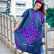 NEWEST - Cloak Towel/Ponco/Towel/R/Diving/Oceanarium Series "Eagle Ray"