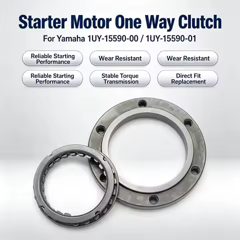 Starter Motor One Way Clutch For Yamaha Grizzly 350 400 550 660 700 450 Rhino 660 700 Kodiak 400 450