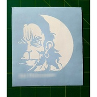 GOD HANUMAN STICKER, VERSION 1,STICKER KERETA,STICKER CERMIN,STICKER LORI.LORRI. anjaneya swamy