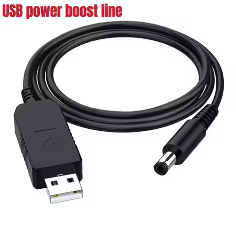 USB power boost line DC 5V to DC 9V / 12V Step UP Module USB Converter Adapter Cable 2.1x5.5mm Plug 