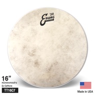 Evans™ TT16C7 Calftone หนังกระเดื่อง / หนังกลองทอม 16" หนังพลาสติกสังเคราะห์ น้ำมัน 1 ชั้น หนา 7.5 ม