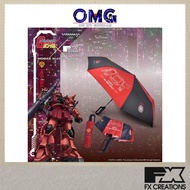 FX Creations MS-06S Char's Zaku II Folding Umbrella FXG358-89 Rain Protection Payung Gundam Umbrella