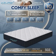 Azure™ Comfy Spine Support  | Tilam Medium Firm | Zero Motion Transfer | Single, Super Single, Queen