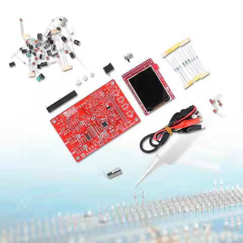 DSO138 Digital Oscilloscope DIY Kit 2.4inch TFT Digital Oscilloscope Kit DIY Parts 1Msps Electronic 