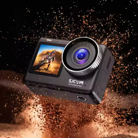 SJCAM SJ10 Pro Action Camera with 4K/60fps Video 6‑Axis Gyro Stabilization 5m Bare Waterproof for Sp