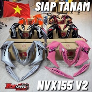 TERBARU EXCITER NVX155 V2 COVER SET BINTANG STAR/ NVX STAR COVER/ NVX BINTANG COVER SET INDO / AEROX