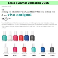 Essie Summer Collection 2016