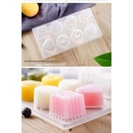 Pudding Chocolate Mould Jelly Mould Moon Cake Mould Ice Cream Tool Follow Heart Shell Rose Mooncake Mold Ice Tray Dessert Kit