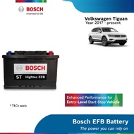 Bosch ST Hightec EFB LN3 / DIN70 Battery for Volkswagen Tiguan (12-month warranty)