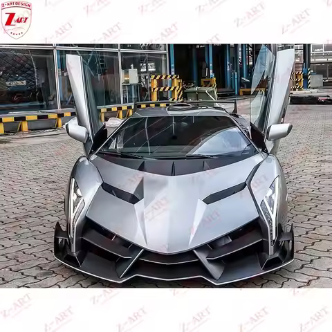Z-ART Veneno Aerokit For Lamborghini Aventador Dry Carbon Fiber Body Kit For LP700 LP720 LP740 LP750