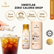 Zero Calori Drop - SweetLAB Zero Kalori Pemanis Sugar Replacement Pengganti Gula HALAL