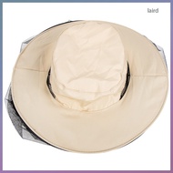 Women's Hats & Caps Net Outdoor Sun Blocking with Netting for Bugs 47x37cm Beige laird